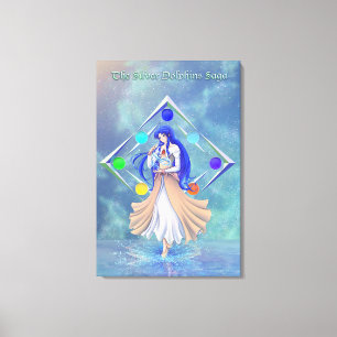 TSDS: Miral Akemi Cover Art Solo Vatten Canvastryck