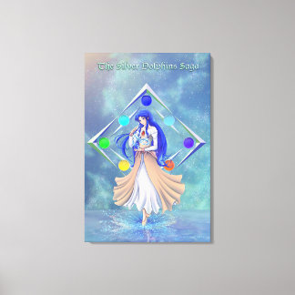 TSDS: Miral Akemi Cover Art Solo Vatten Canvastryck