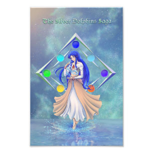 TSDS: Miral Akemi Cover Art Solo Vatten Fototryck