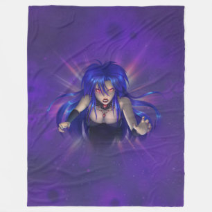 TSDS: Queen Irana Delphi Bok Cover Art Fleecefilt