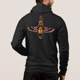 TSDS: Seth Scarab Tröja Grafisk Hoodie