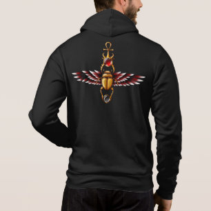 TSDS: Seth Scarab Tröja Grafisk Hoodie
