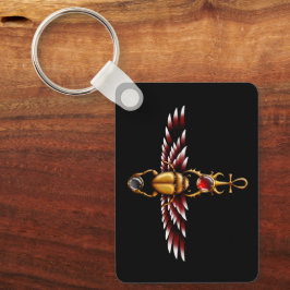 TSDS: Seth's Scarab Jackar Graphic Keychain Nyckelring