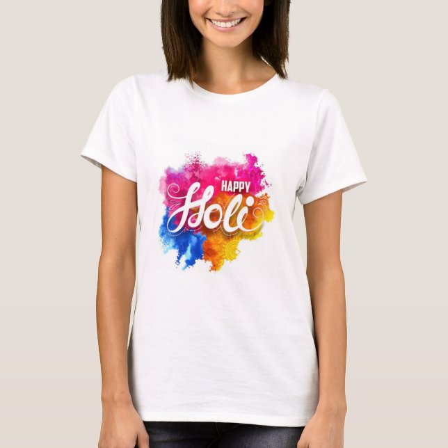 Tshert for Holi T Shirt (Framsida)