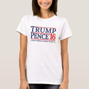 Tshirt 2016 för trumfencentmyntval t-shirt
