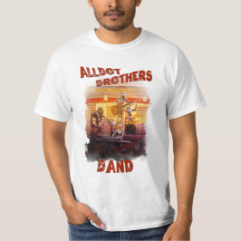 Tshirt Allbot Brothers Band/Bob's Saucer Repair T Shirt