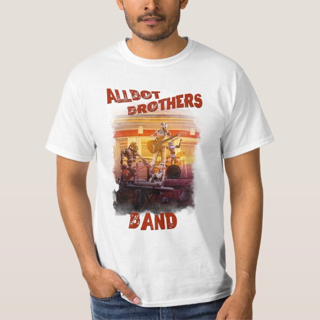 Tshirt Allbot Brothers Band/Bob's Saucer Repair T Shirt (Framsida)