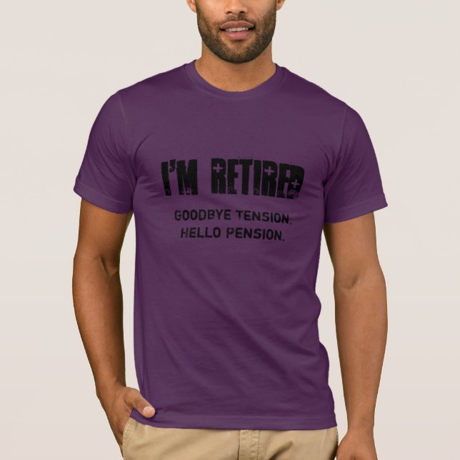 Tshirt - avgådd I-förmiddag Tee Shirt (Framsida)