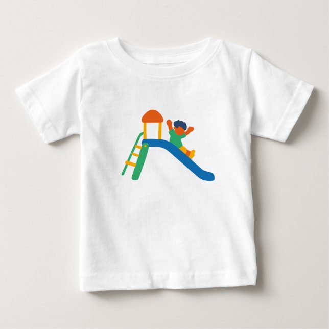 Tshirt bebis barn spel gardin  t shirt (Framsida)