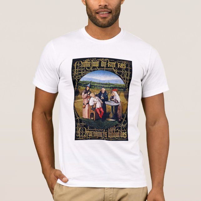 TShirt: Bosch - Extraherar Galenhett stenblock T-shirt (Framsida)