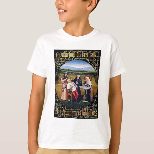 TShirt: Bosch - Extraherar Galenhett stenblock T-shirt (Framsida)