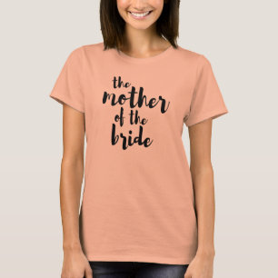 Tshirt budens mamma Brudens sida Bröllop Tee