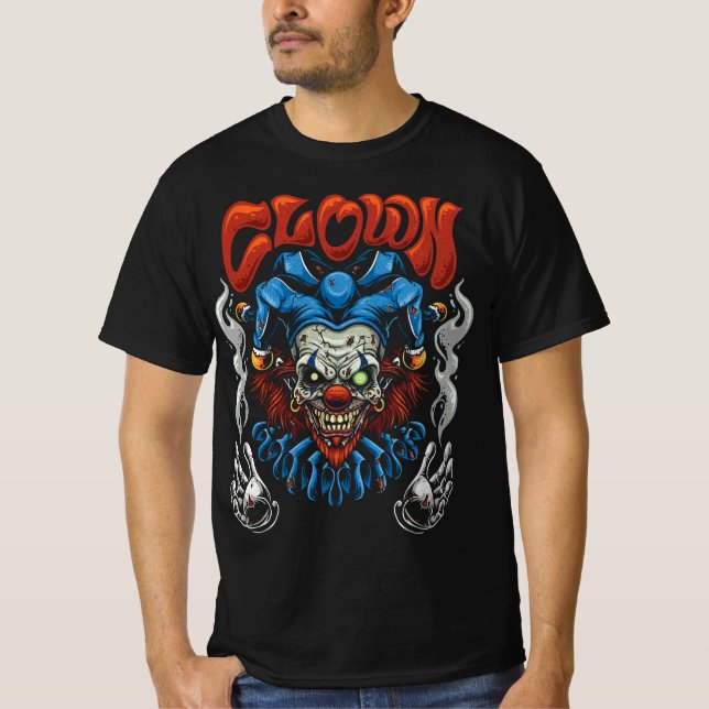 Tshirt Clown T Shirt (Framsida)