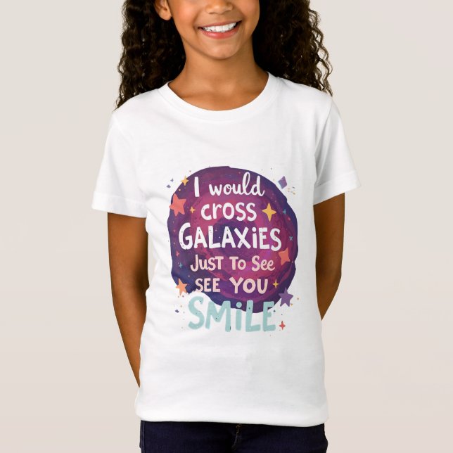 Tshirt cute design for girl  t shirt (Framsida)