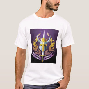 TShirt "Dude " för Whipple krigarelogotyp, Tee