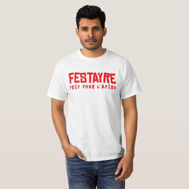 Tshirt feria Festayre officiel T Shirt (Hel framsida)