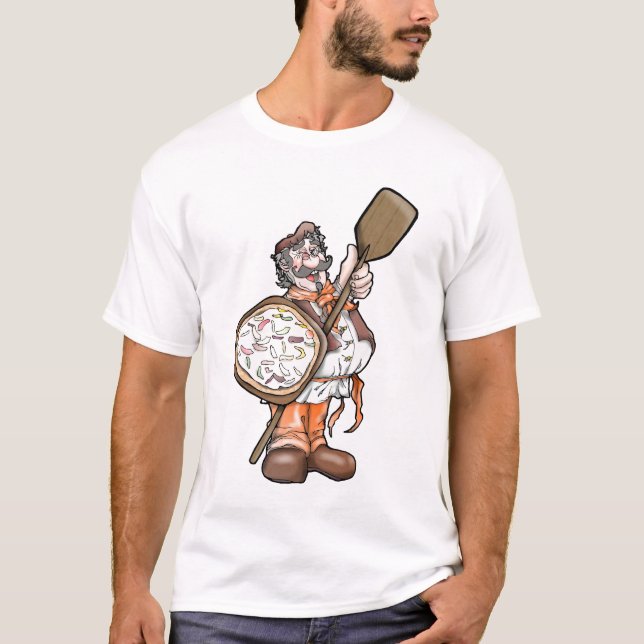 Tshirt Flammkuchenstube Hopp Auf T Shirt (Framsida)