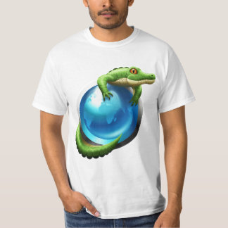 Tshirt för All2gethr-alligatormaskot Tee