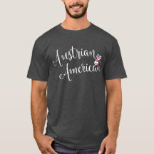 Tshirt för amerikanska entwated Hearts