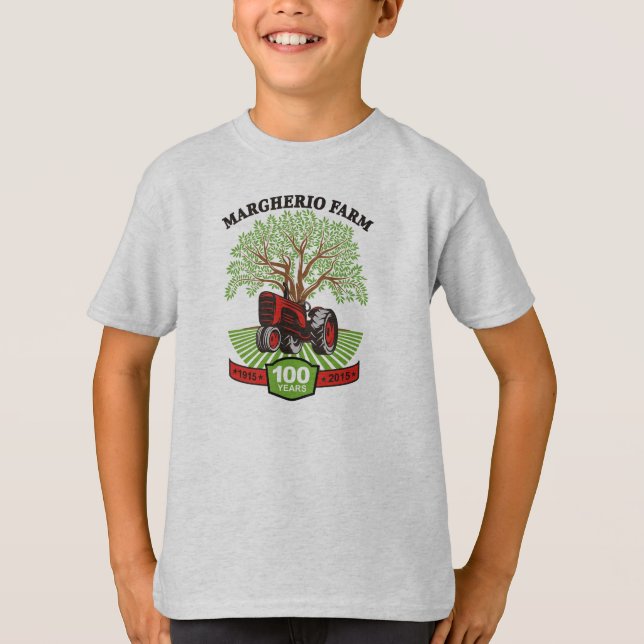 TShirt för år Kids-100 Tröja (Framsida)