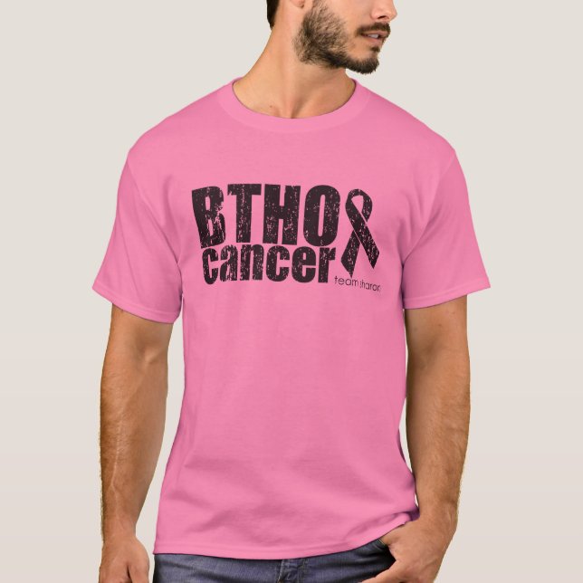 Tshirt för BTHO-cancerrosor Tröja (Framsida)