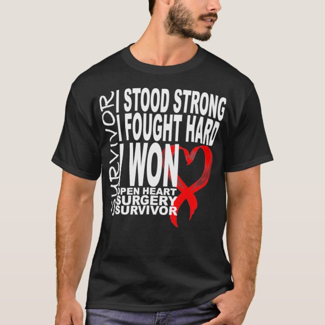 Tshirt för bypass-återställning av omslag på hjärt t shirt (Framsida)