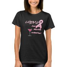 Tshirt för Chemo bröstcancermedvetenhet