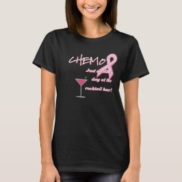 Tshirt för Chemo bröstcancermedvetenhet T-shirt