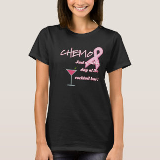 Tshirt för Chemo bröstcancermedvetenhet T-shirt