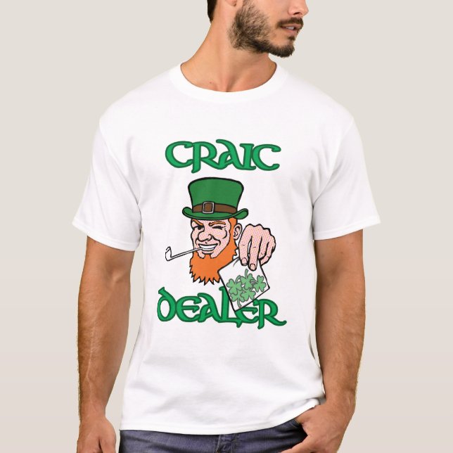 TShirt för Craic återförsäljarevit Tee Shirt (Framsida)