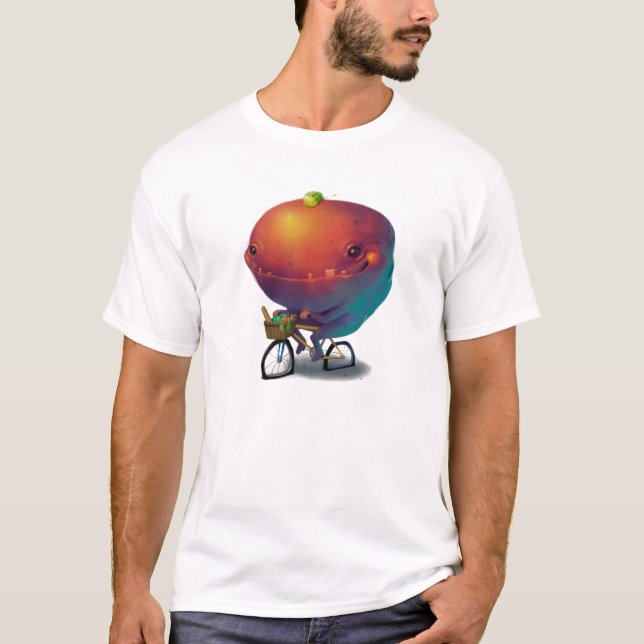 Tshirt för cykelmonster 2 t-shirt (Framsida)
