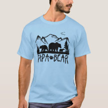 TShirt för det fria för pappaBjörn underbar