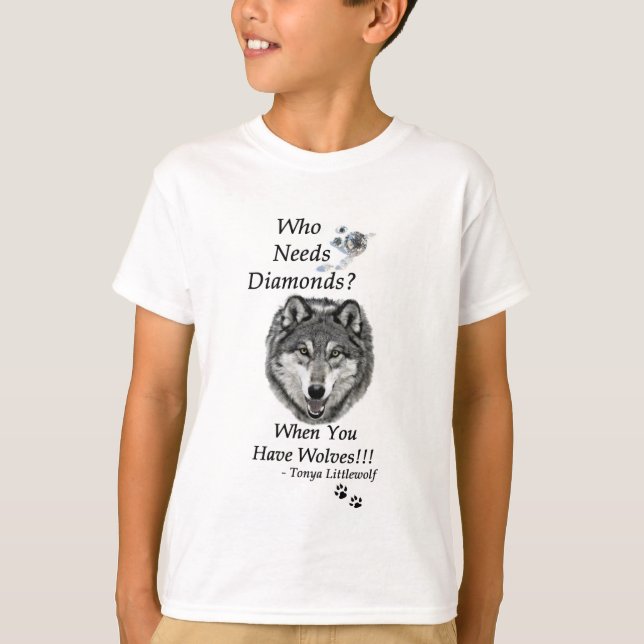 TShirt för diamantsamlingsungdom Tröja (Framsida)