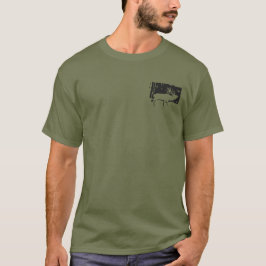 Tshirt för djurliv för älgBugling stor modig jakt Tee