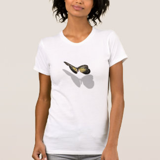 Tshirt för fjäril 3D (tillfoga din egna text), Tee Shirt
