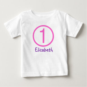 Tshirt för födelsedag för ålder- och namnanpas tee