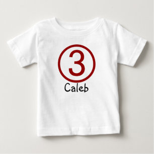 Tshirt för födelsedag för ålder- och namnanpas tee shirt