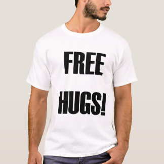 Tshirt "för fria kramar" tee