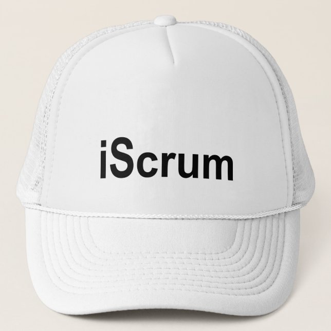 Tshirt för iScrumRugbyScrum Keps (Framsida)