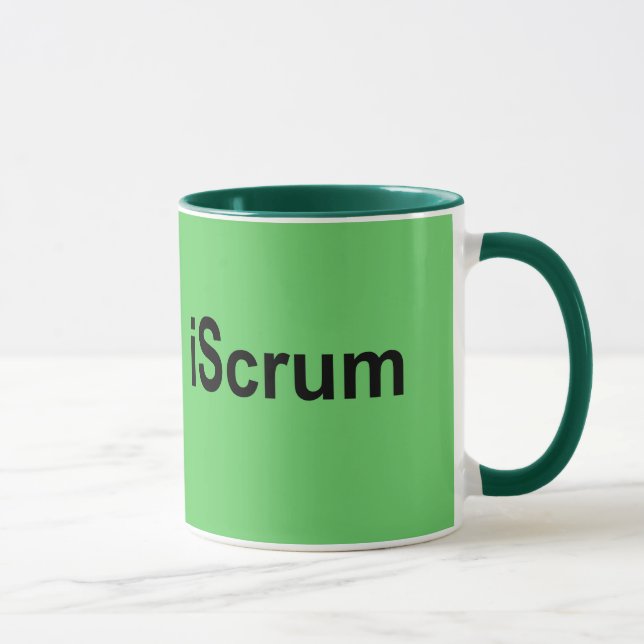 Tshirt för iScrumRugbyScrum Mugg (Höger)