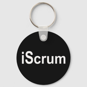 Tshirt för iScrumRugbyScrum Nyckelring