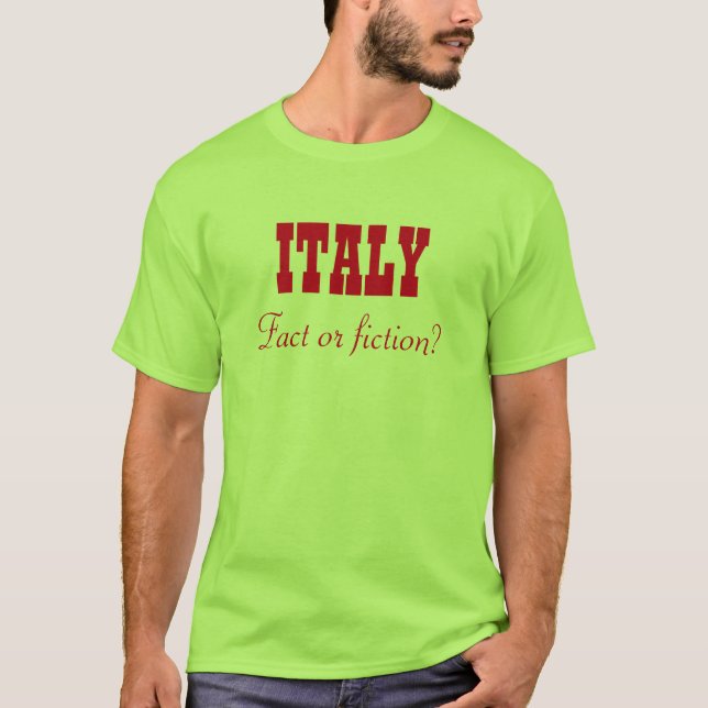 Tshirt för italien truster t shirt (Framsida)