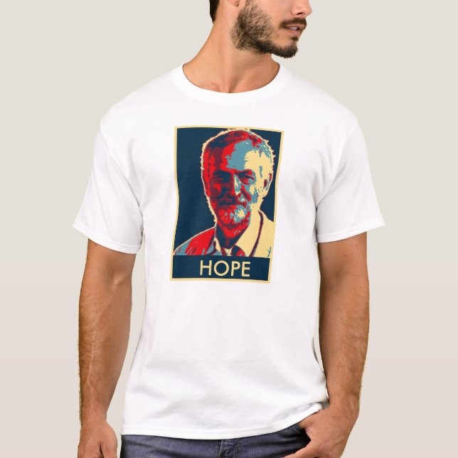 tshirt för jeremy corbynhopp t-shirt (Framsida)