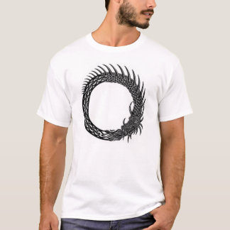 Tshirt för Jormungandr världsorm Tee Shirt