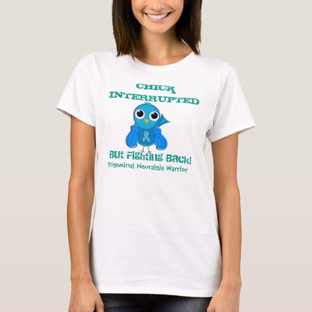 Tshirt för krigare för TrigeminalNeuralgia Tee (Framsida)