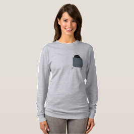 Tshirt för Långärmad av Kråka T Shirt