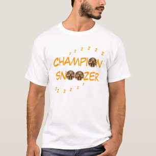 Tshirt "för mästareSnoozer" utslagsplats Tröja