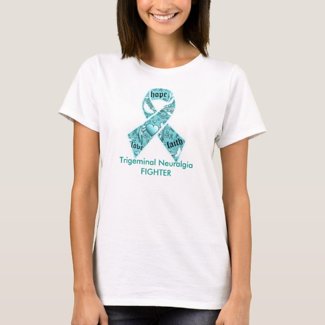 Tshirt för medvetenhet för TrigeminalNeuralgia Tröja (Framsida)