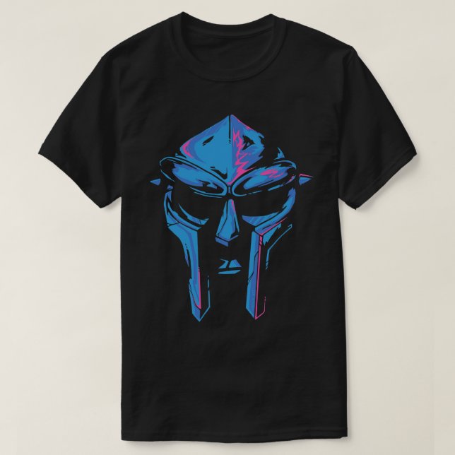 TShirt för MF DOOM-mask T Shirt (Design framsida)