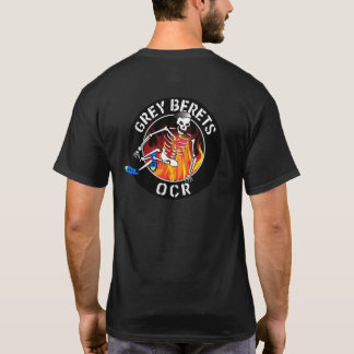Tshirt för mörk för grå färgbaskervänner tee shirt